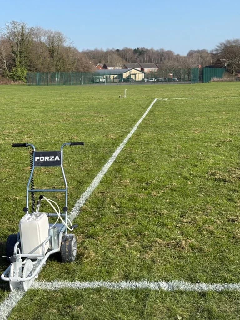 Football pitch maintenance